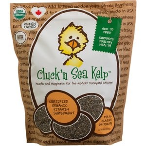 Treats for Chickens Cluck'n Sea Kelp Poultry Treats, 6-lb bag