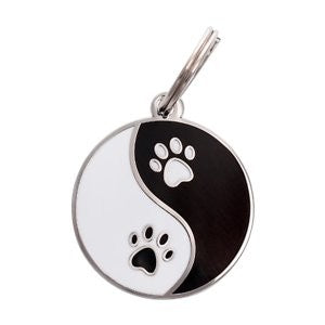 Two Tails Pet Company Personalized Yin Yang Dog & Cat ID Tag