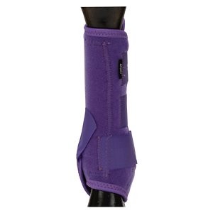 Weaver Leather Synergy Sport Athletic Front Pair Horse Boots, Purple, Large