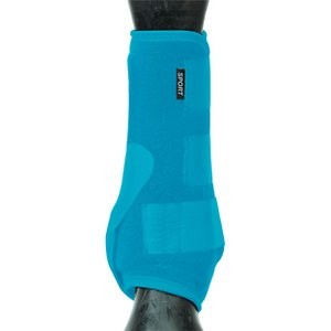 Weaver Leather Synergy Sport Athletic Front Pair Horse Boots, Turquoise, Small