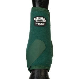 Weaver Leather Prodigy Original Athletic Horse Boots, Medium, Hunter Green