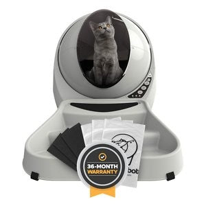 Whisker Litter-Robot 3 Connect Essentials WiFi Enabled Covered Automatic Self-Cleaning Cat Litter Box, Beige